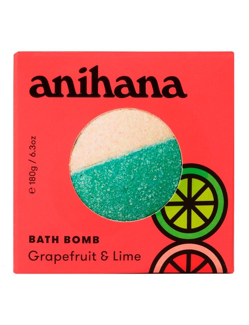 anihana Bath Bomb Grapefruit & Lime, 180g product photo View 03 L