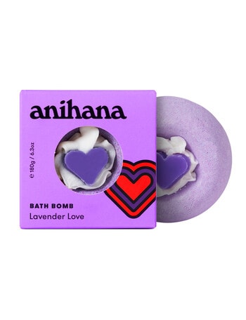anihana Bath Bomb, Lavender Love, 180g product photo