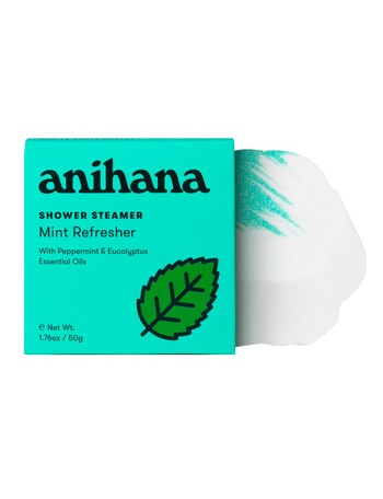 anihana Shower Steamer, Mint Refresher, 50g product photo