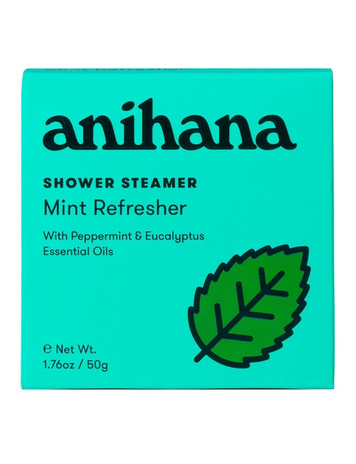 anihana Shower Steamer, Mint Refresher, 50g product photo View 03 L