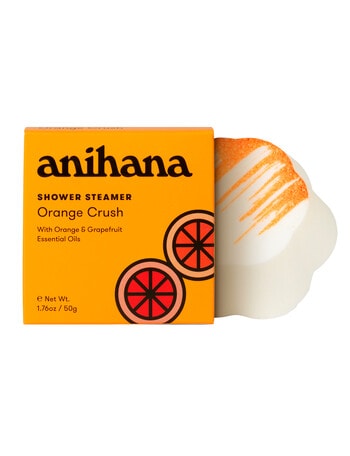anihana Shower Steamer Orange & Grapefruit, 50g product photo