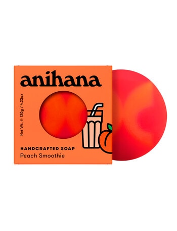 anihana Handcrafted Soap, Peach Smoothie, 120g product photo