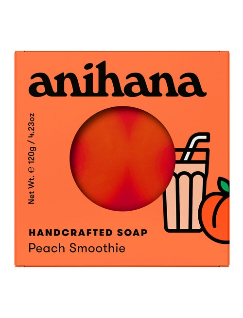 anihana Handcrafted Soap, Peach Smoothie, 120g product photo View 03 L