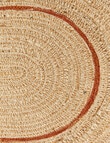M&Co Oval Braided Jute Blend Rug, 200 x 300cm product photo View 02 S