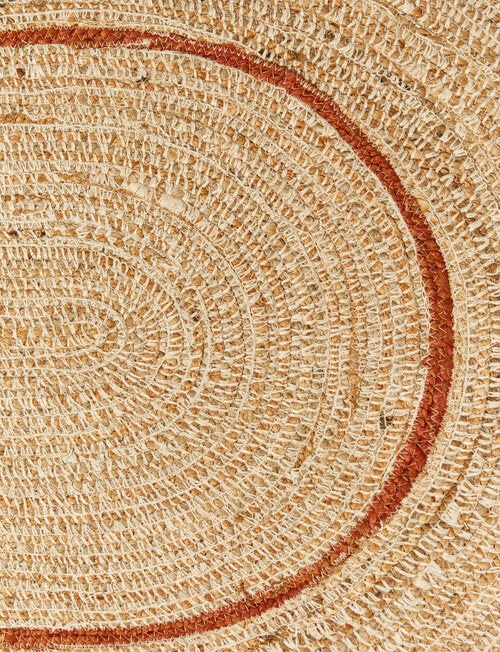 M&Co Oval Braided Jute Blend Rug, 200 x 300cm product photo View 02 L