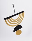 M&Co Metal Rainbow Hanging Art product photo View 03 S