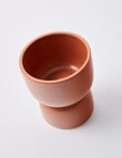 M&Co Curved Candle Holder, Orange product photo View 02 S