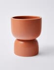 M&Co Curved Candle Holder, Orange product photo View 03 S