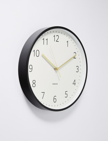 Salt&Pepper Port Clock, Black product photo