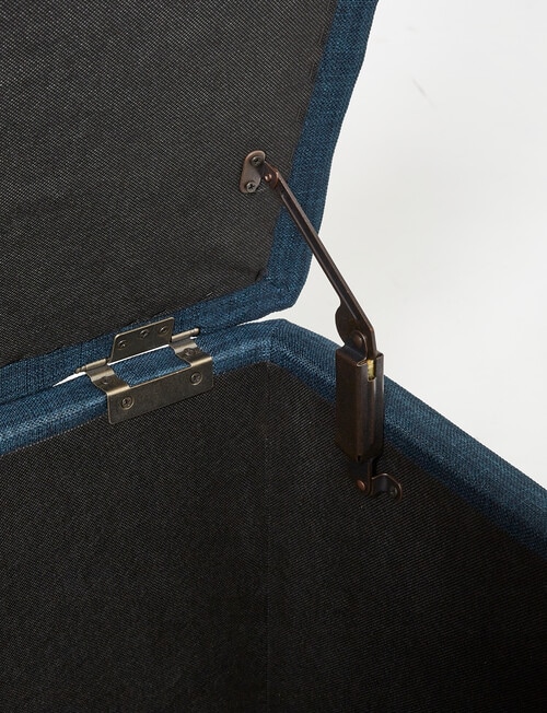 LUCA Furniture Sofia Storage Box, Blue product photo View 04 L