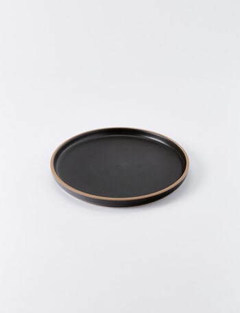 Salt&Pepper Hana Side Plate, 21cm, Black product photo