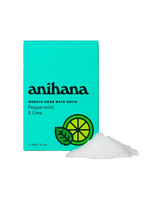 anihana Bath Salts, Lime & Peppermint, 350s product photo
