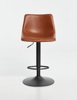 LUCA Furniture Nova Adjustable Counter Stool, Brandy product photo