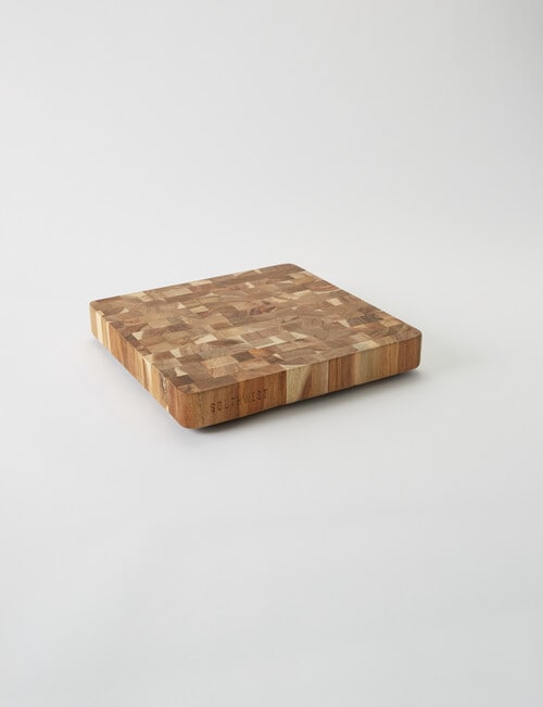 SouthWest EndGrain Chopping Board, 28x28cm product photo