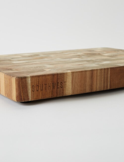 SouthWest EndGrain Chopping Board, 38x28cm product photo View 04 L