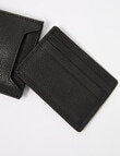Laidlaw + Leeds Horizontal Wallet & Cardholder, Black product photo View 04 S
