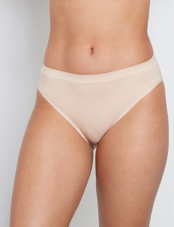 Bendon Seamless High Cut Brief, Latte product photo