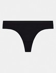 Bendon Seamless Thong, Black product photo View 03 S