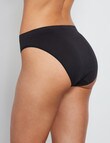 Bendon Seamless High Cut Brief, Black product photo View 02 S