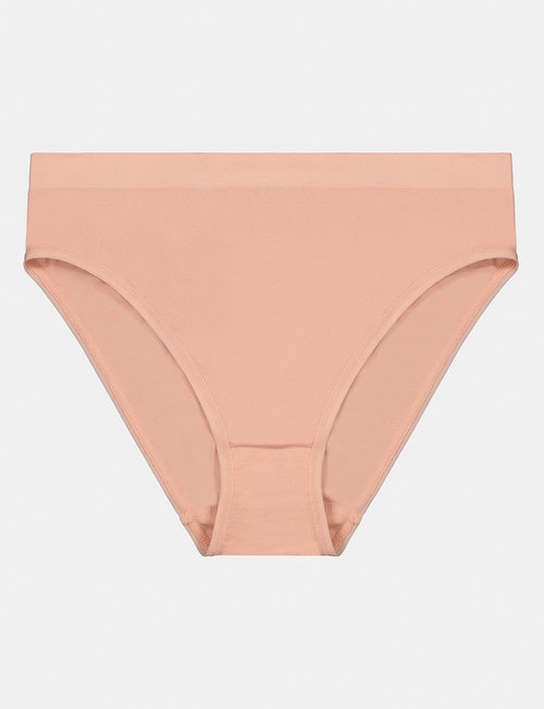 Bendon Seamless High Cut Brief, Latte product photo View 03 L