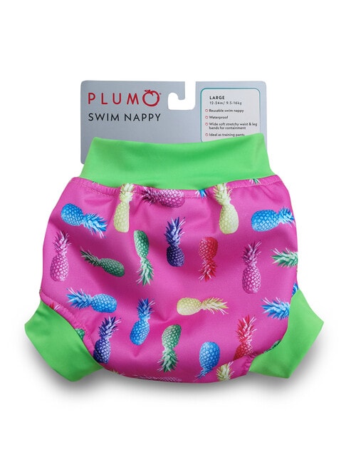 Plum Swim Nappy Pineapple, Large product photo