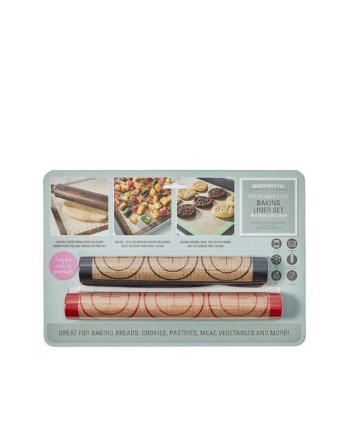 Soffritto Silicone Baking Mat, Set of 2 product photo View 02 L