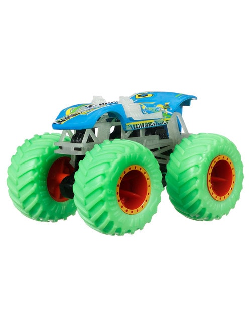 Hot Wheels Monster Truck Glow-In-The-Dark 1:64 Trucks, Assorted product photo View 07 L