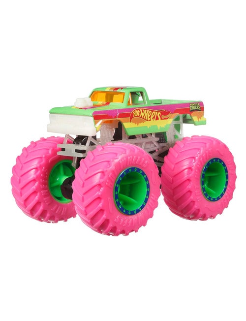 Hot Wheels Monster Truck Glow-In-The-Dark 1:64 Trucks, Assorted product photo View 09 L