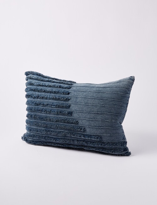 M&Co Linear Tuft Cushion, Night product photo