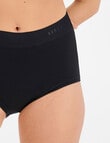 Bonds Bloody Comfy Period Undies Micro Full Brief, Moderate, Black product photo View 04 S
