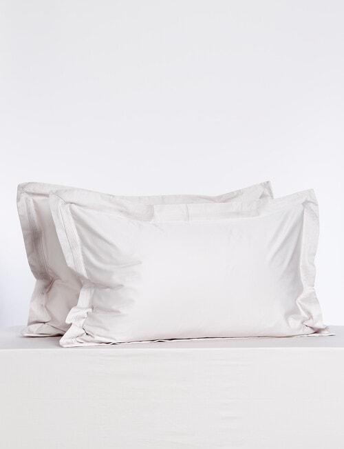 Mondo Cambridge 600TC Tailored Pillowcase Pair, Platinum product photo