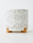 M&Co Terrazzo Indoor Pot, Large product photo View 02 S