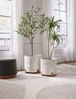 M&Co Terrazzo Indoor Pot, Large product photo View 04 S