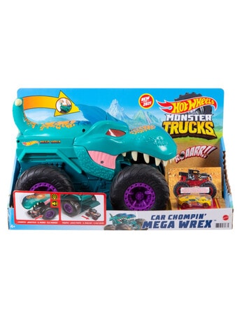 Hot Wheels Monster Trucks Car-Chompin' Mega-Wrex product photo