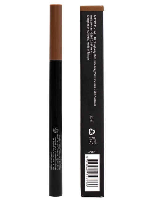 Natio Tinted Brow Defining Pen, 0.6ml product photo View 03 L