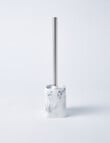 Haven Essentials Sade Toilet Brush Holder, White product photo