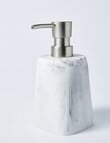 Haven Essentials Sade Soap Dispenser, White product photo View 02 S