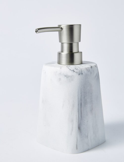 Haven Essentials Sade Soap Dispenser, White product photo View 02 L