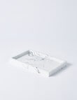 Haven Essentials Sade Vanity Tray, White product photo