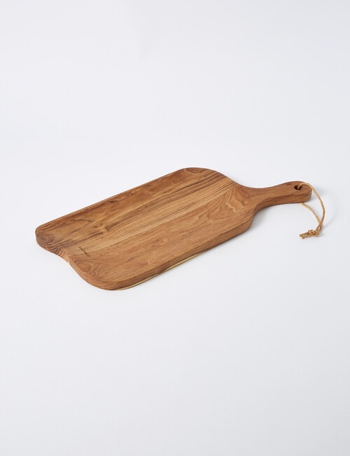 SouthWest Teak Paddle Board, 46cm, Natural product photo