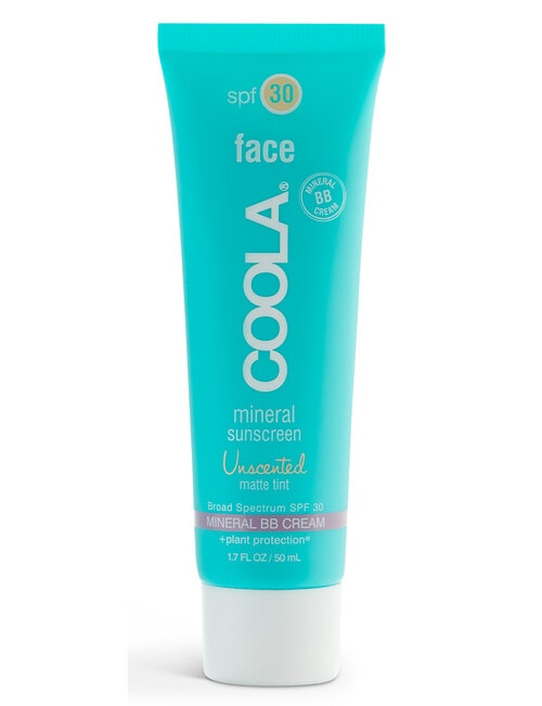 COOLA Mineral Face Matte SPF30 unscented tinted sunscreen, 50ml product photo View 02 L