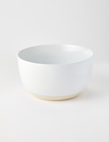 Salt&Pepper Beacon Mixing Bowl, 4L, White product photo