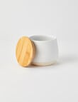 Salt&Pepper Beacon Sugar Cannister, 10x9cm, White product photo View 02 S