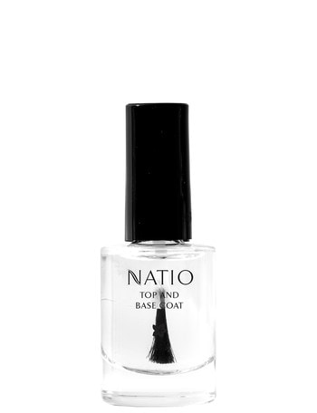Natio Nail Colour Top & Base Coat, '21, 10ml product photo