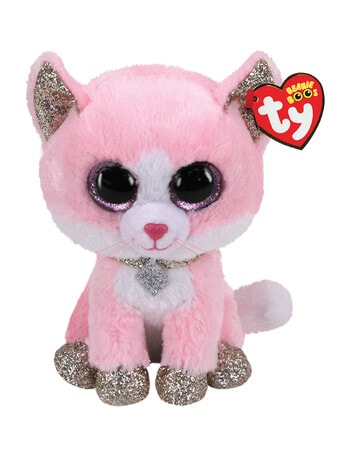 Ty Beanies Boo Fiona Pink Cat, 15cm product photo