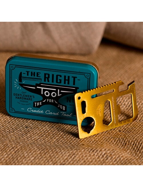 Gentlemen's Hardware Original Credit Card Multi-Tool product photo View 02 L
