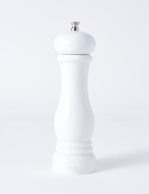 Alex Liddy Mastros Salt & Pepper Mill, 21.5cm, White product photo View 02 L