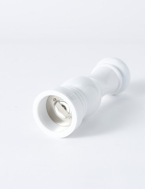 Alex Liddy Mastros Salt & Pepper Mill, 21.5cm, White product photo View 03 L