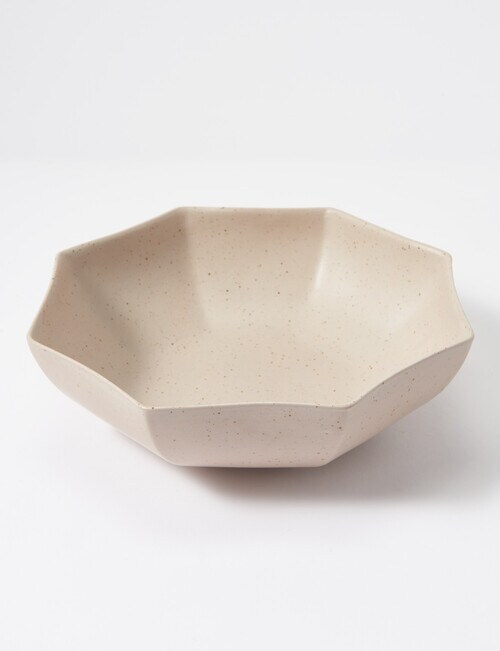 Salt&Pepper Ikana Serving Bowl, 25x7cm, Natural Home Clearance