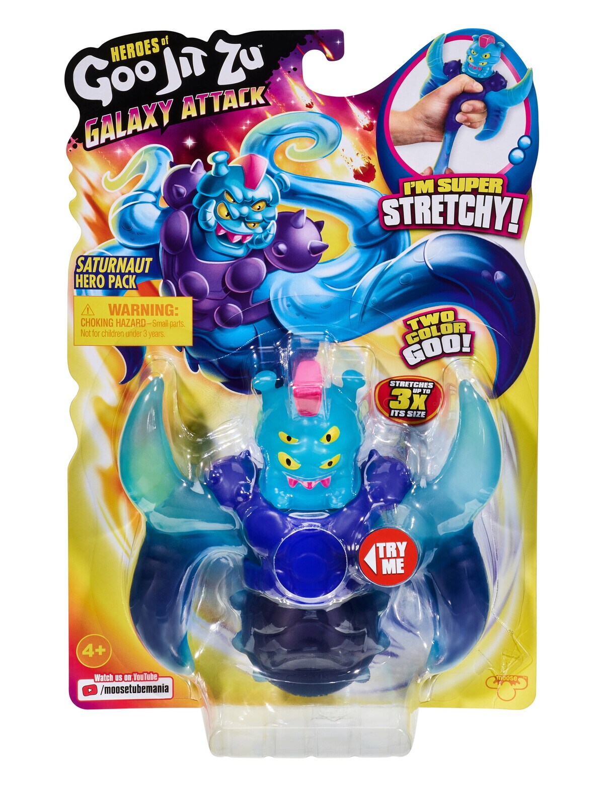 Heroes of Goo Jit Zu Hero Pack, Galaxy Attack, Assorted - Toys Clearance